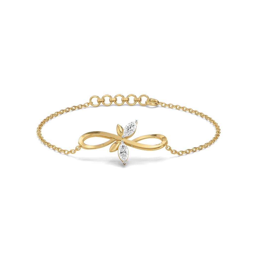 Dragonfly Dance - Lab Diamond Bracelet
