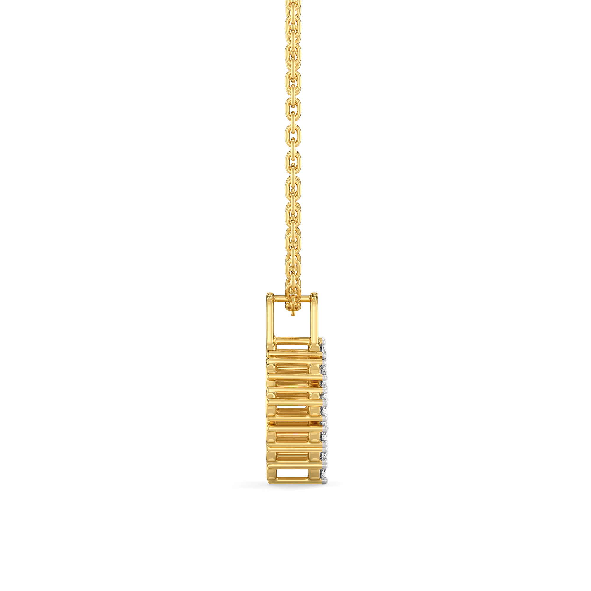 Locked in Love - Lab Diamond Pendant