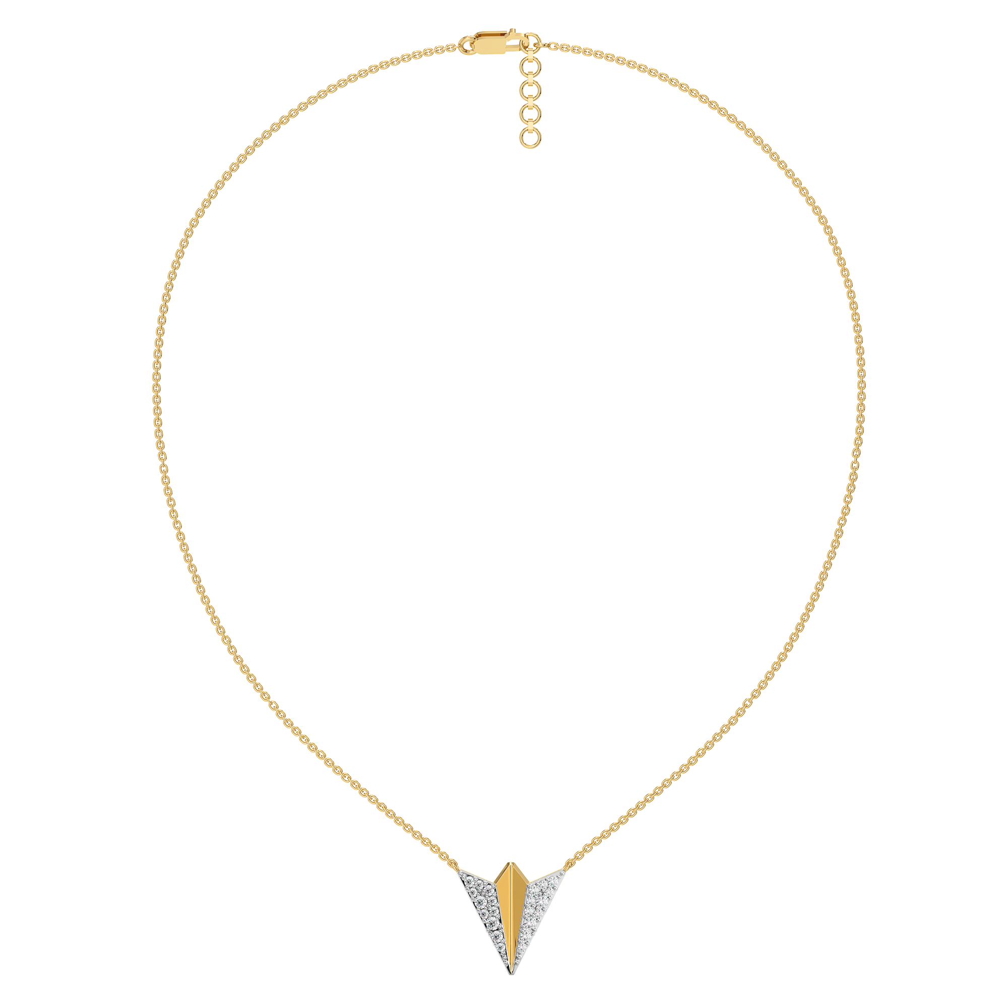 Paper Dreams - Lab Diamond Necklace