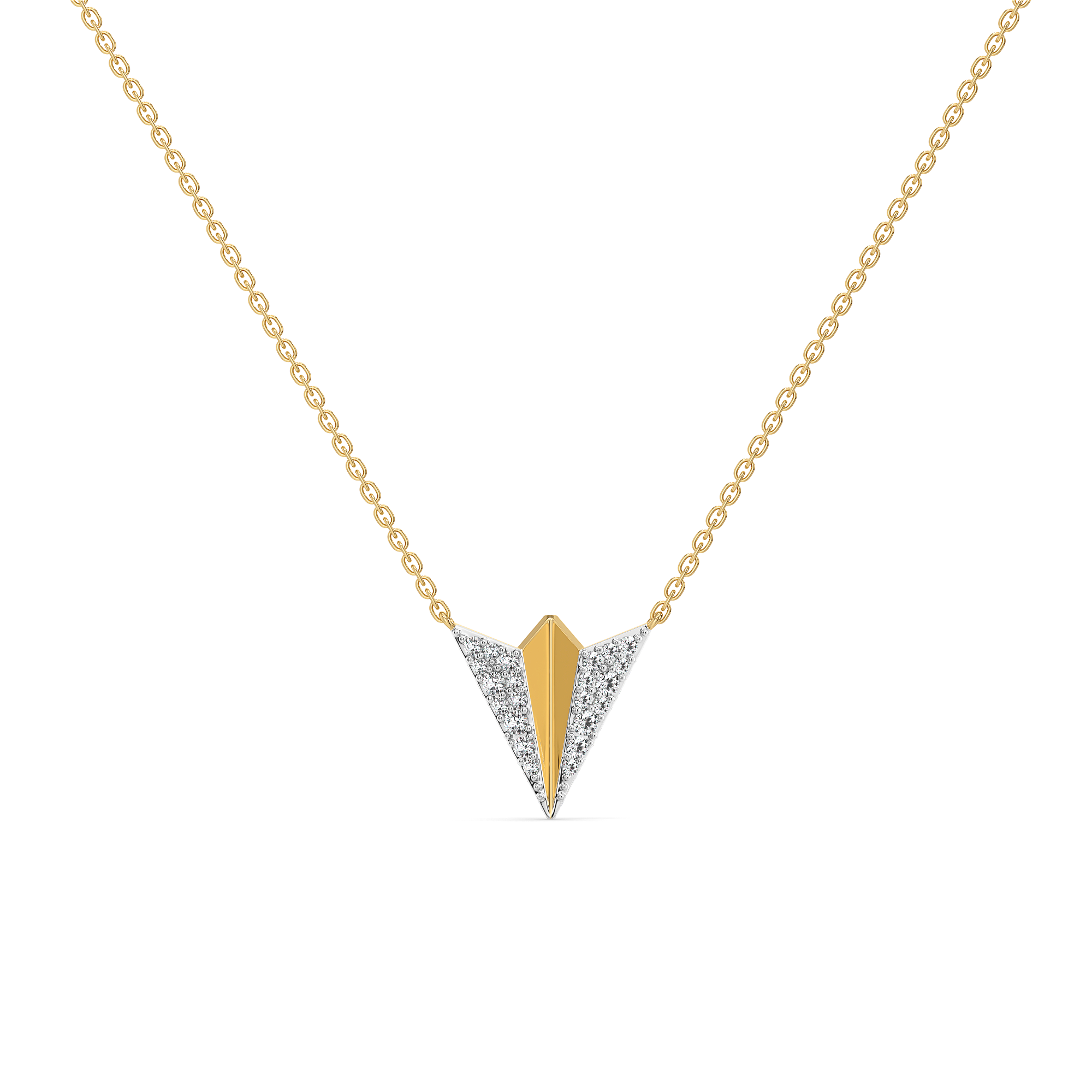 Paper Dreams - Lab Diamond Necklace Main image