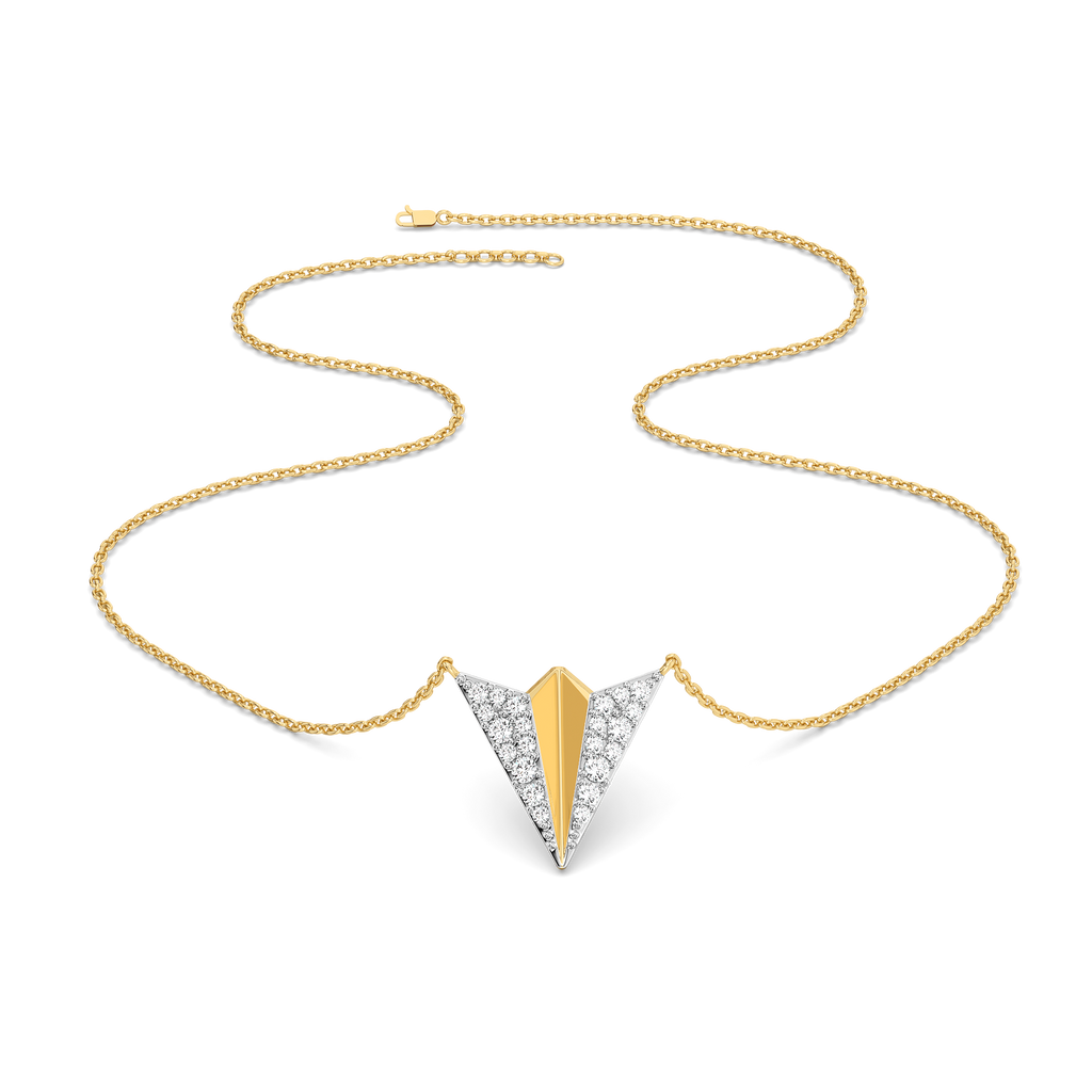 Paper Dreams - Lab Diamond Necklace