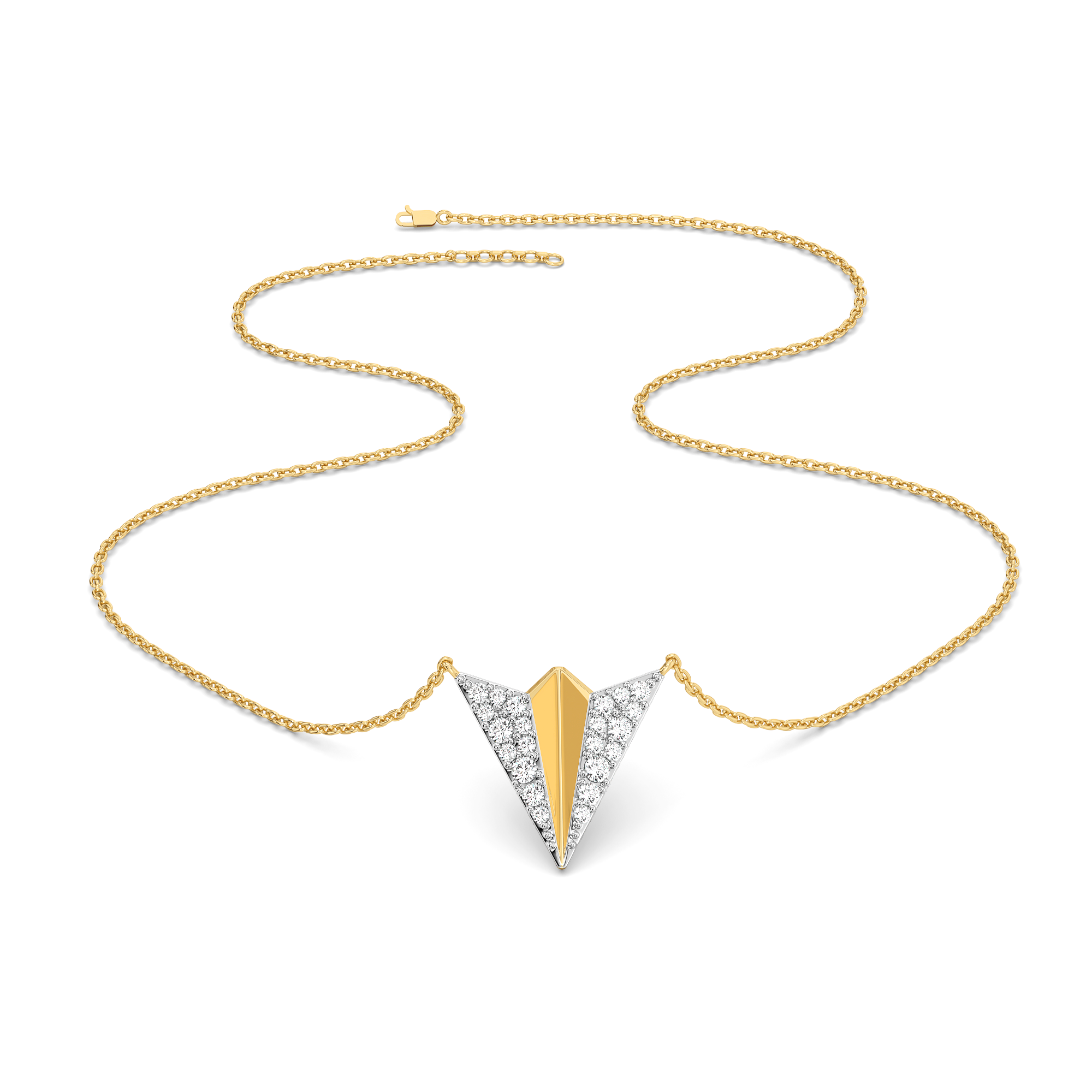 Paper Dreams - Lab Diamond Necklace