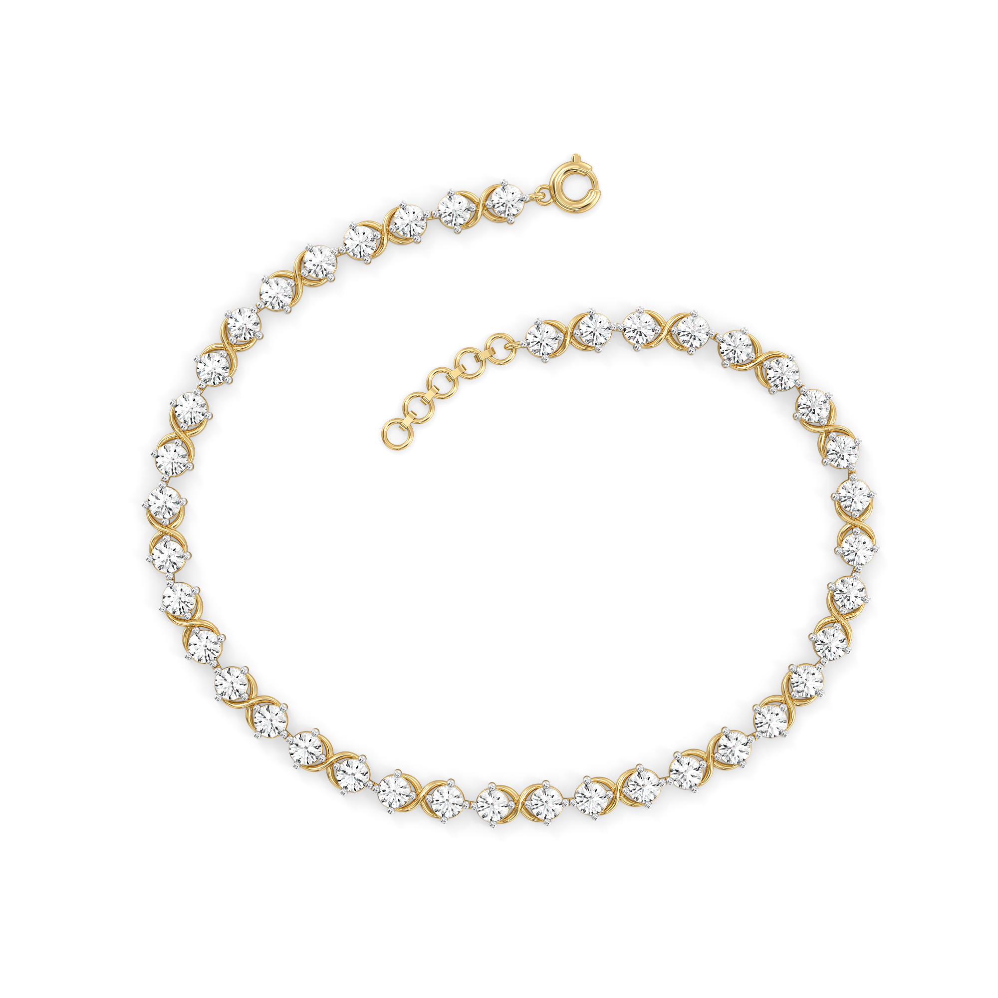 Everbright - Lab Diamond Tennis Bracelet
