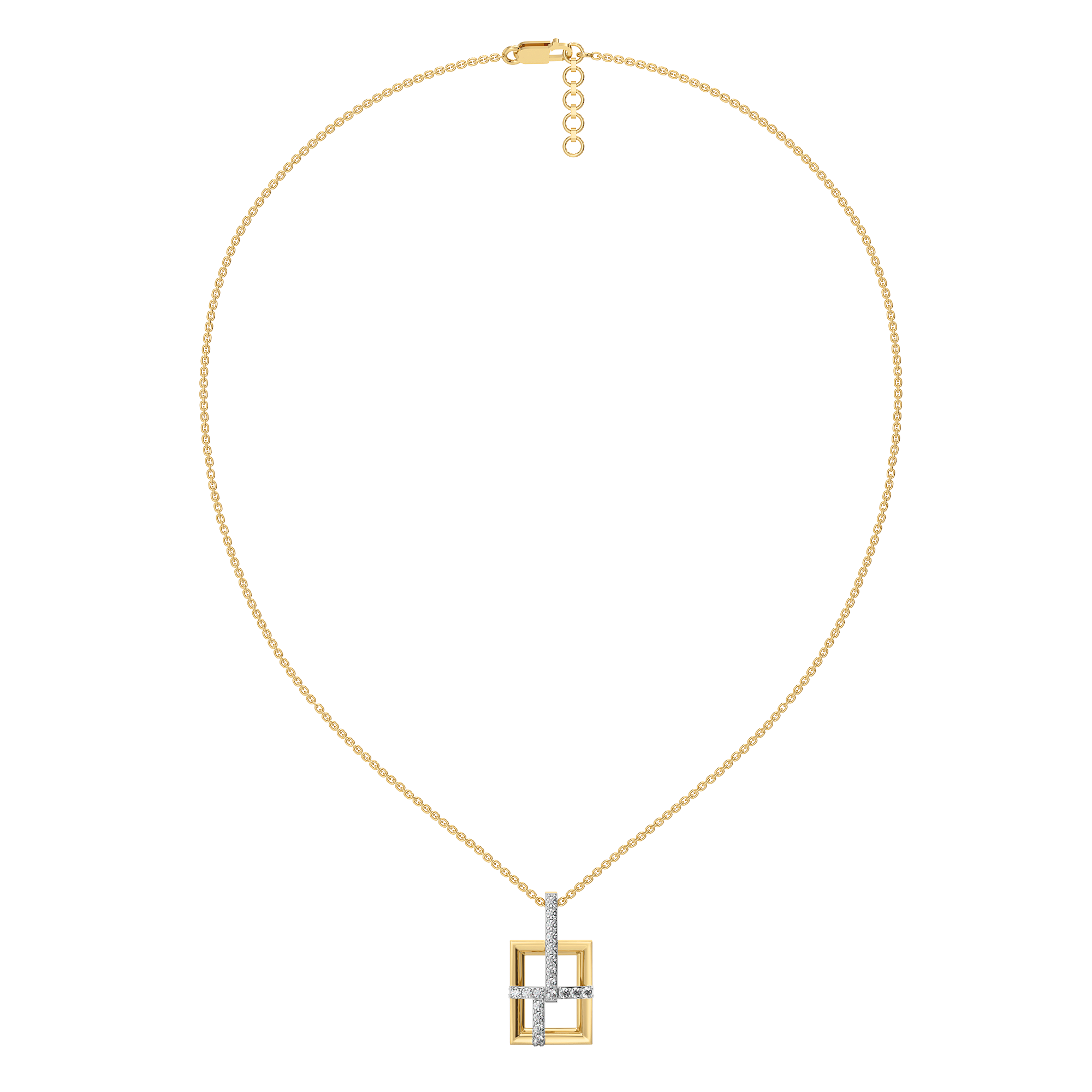 Wrapped in Joy - Lab Diamond Necklace