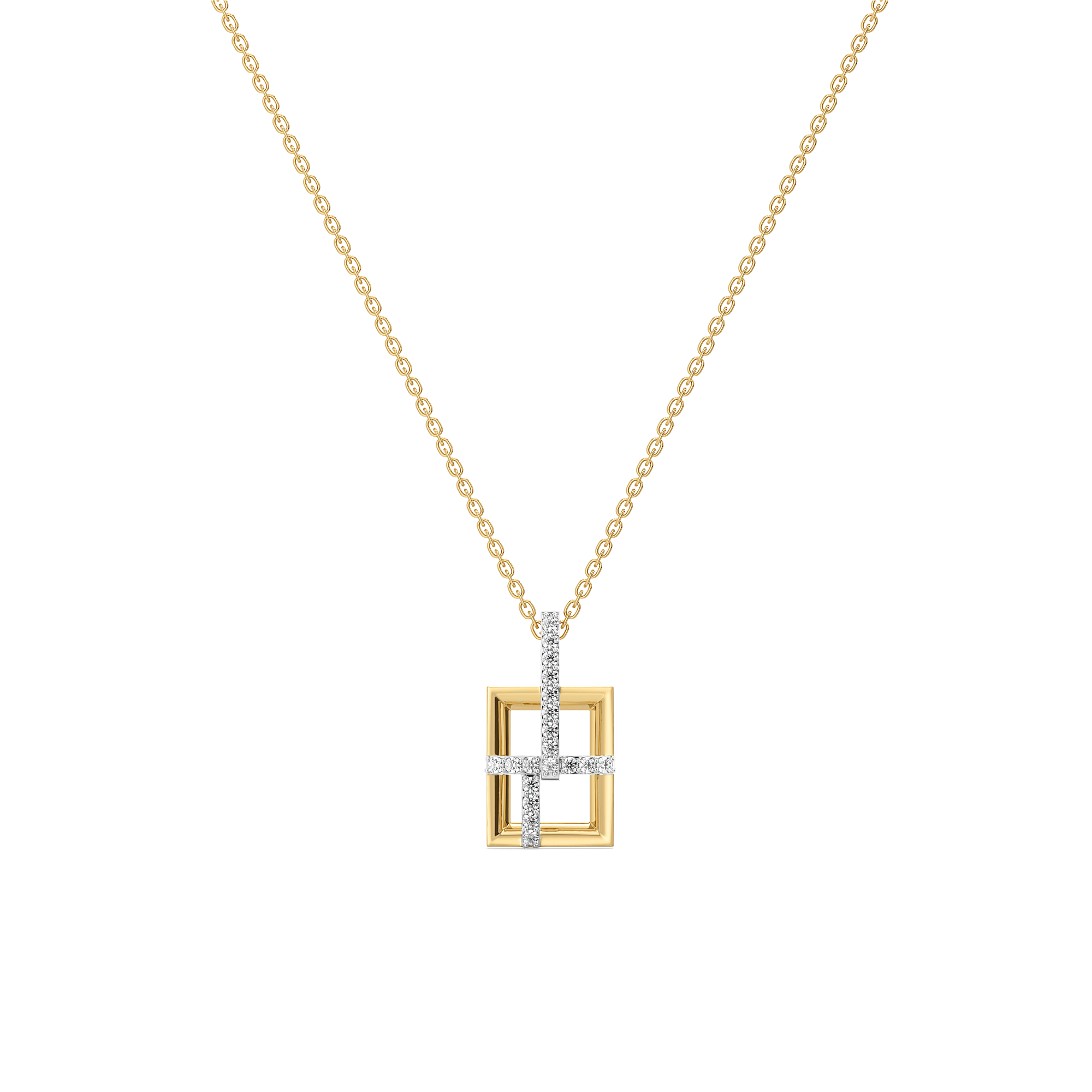 Wrapped in Joy - Lab Diamond Necklace Main image