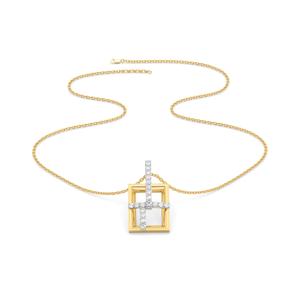 Wrapped in Joy - Lab Diamond Necklace