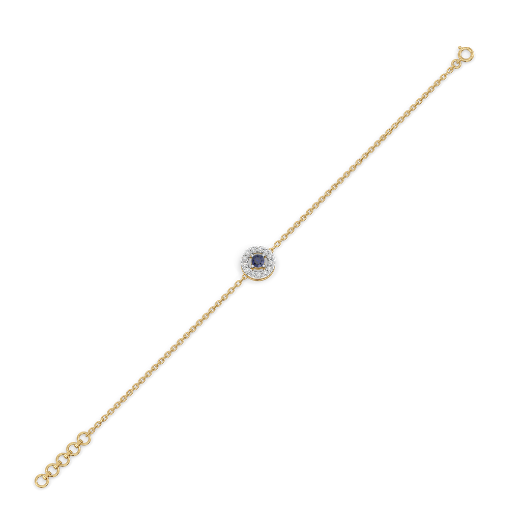 Wink of Protection - Lab Diamond Bracelet