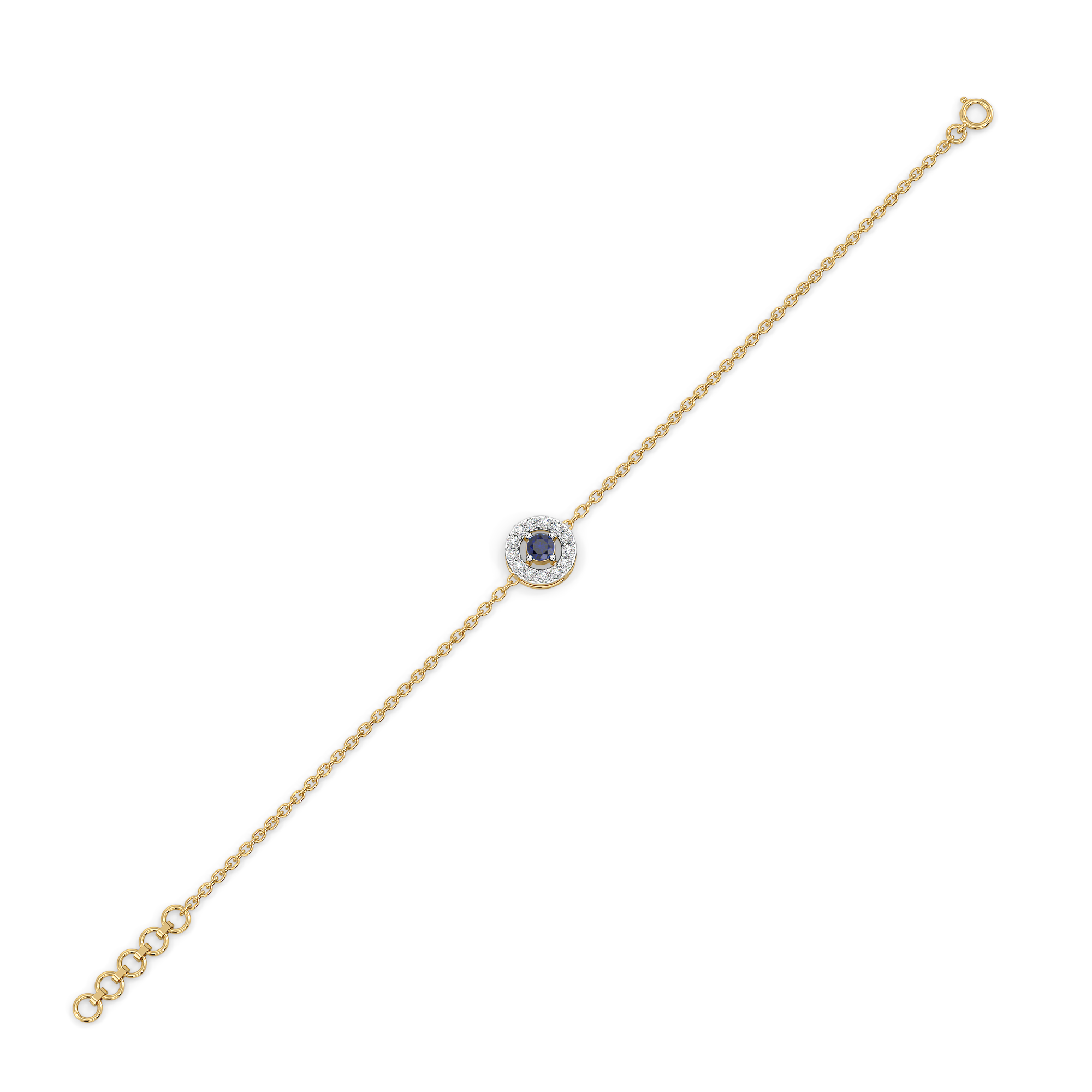 Wink of Protection - Lab Diamond Bracelet