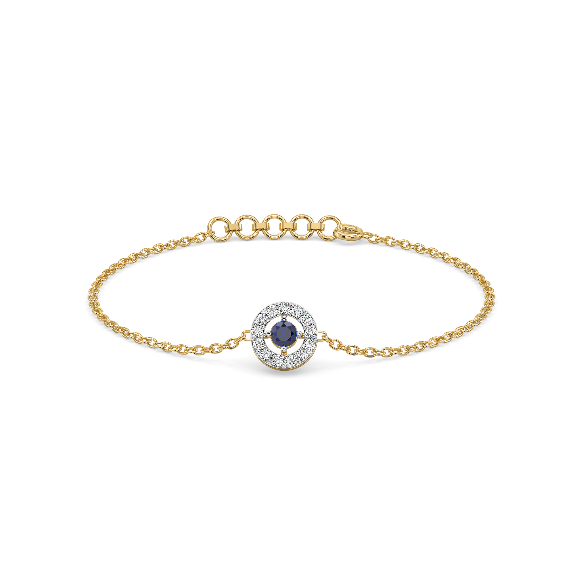 Wink of Protection - Lab Diamond Bracelet Main image