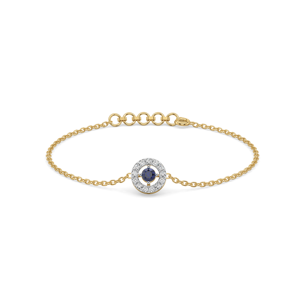 Wink of Protection - Lab Diamond Bracelet