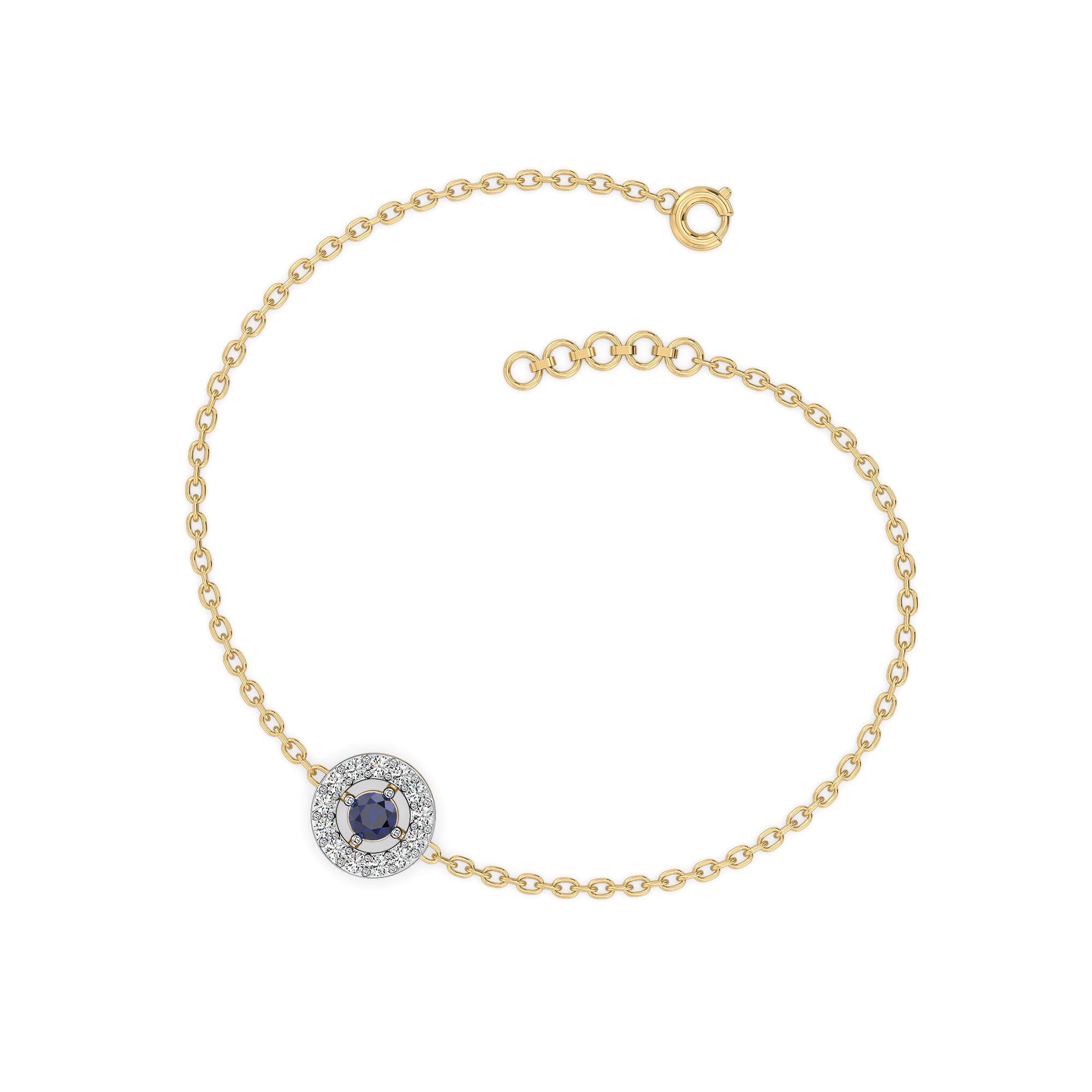Wink of Protection - Lab Diamond Bracelet
