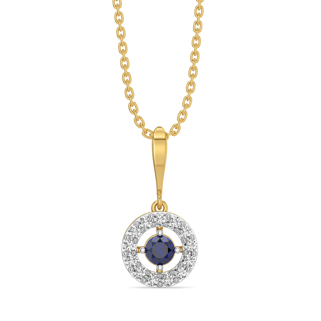 Wink of Protection - Lab Diamond Pendant