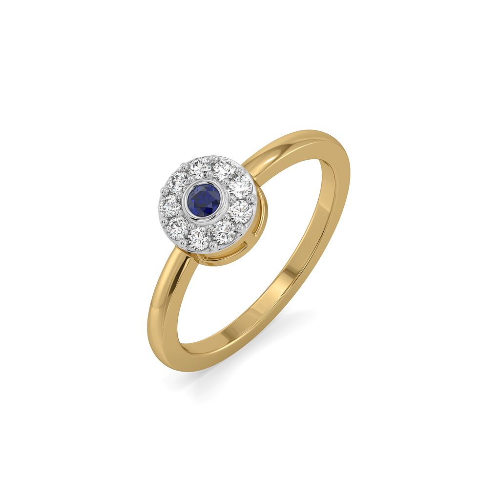 Wink of Protection - Lab Diamond Ring