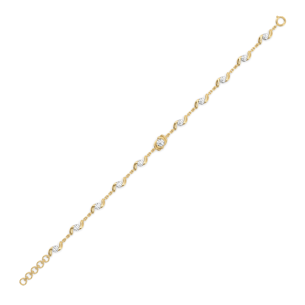 Cocoon Charm - Lab Diamond Tennis Bracelet