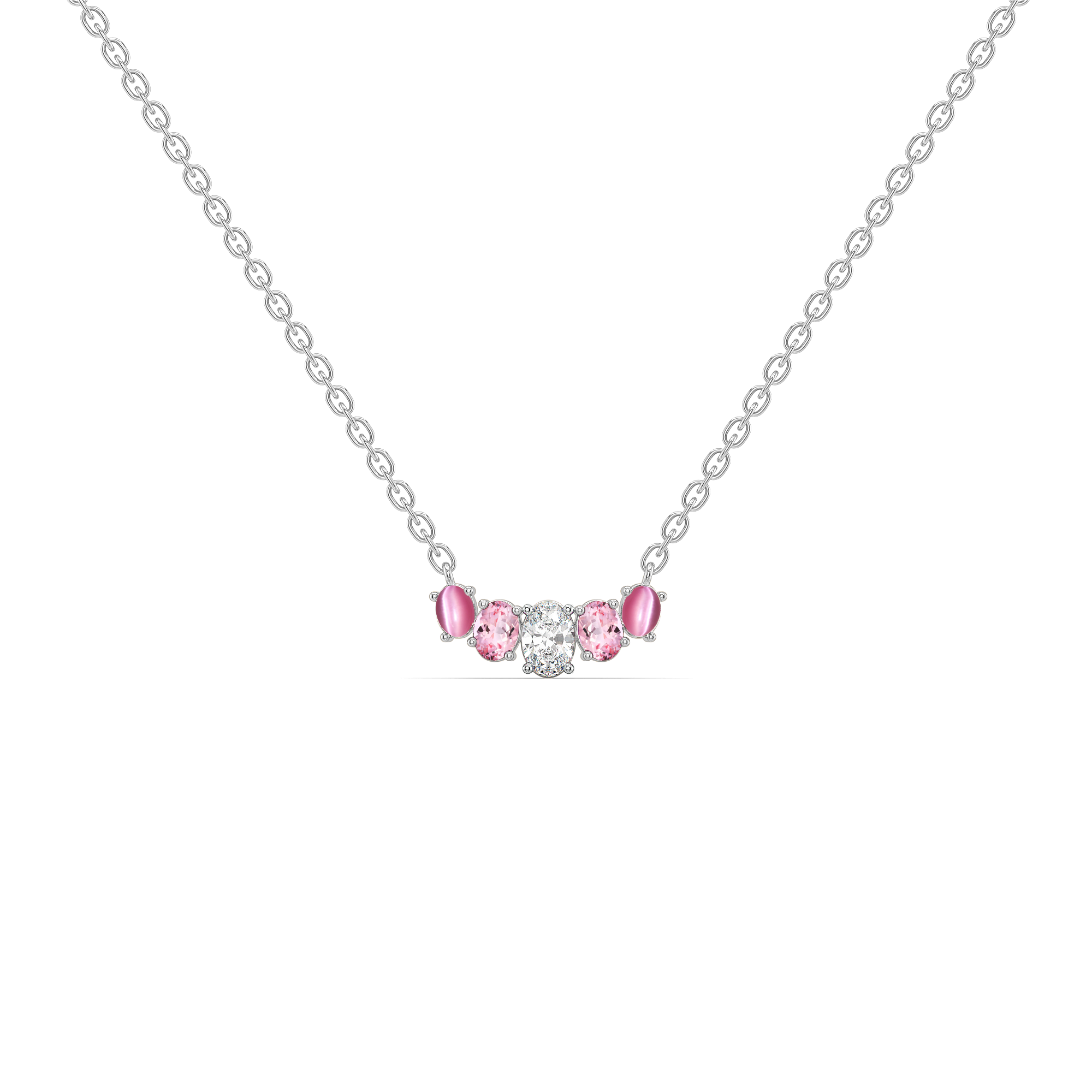 Mystic Gaze - Lab Diamond Necklace Main image