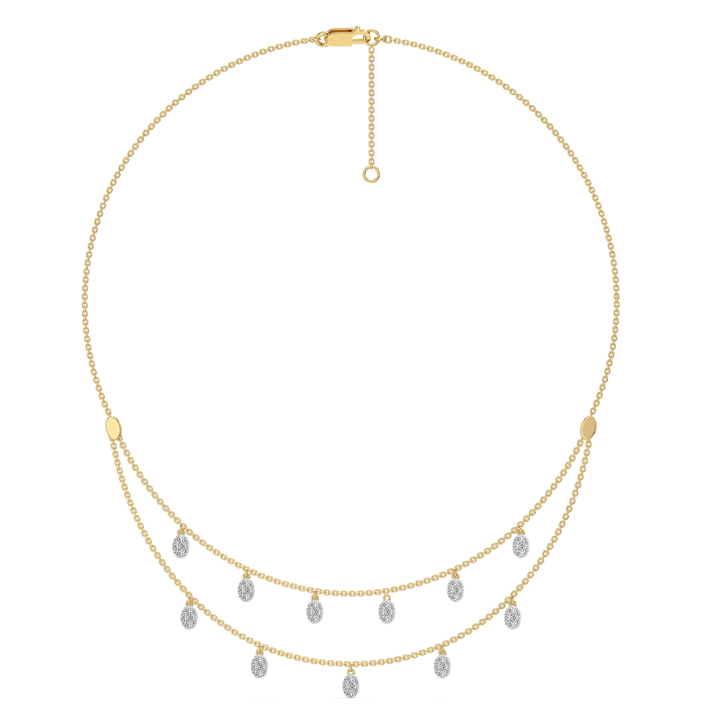 Dancing Details - Lab Diamond Necklace