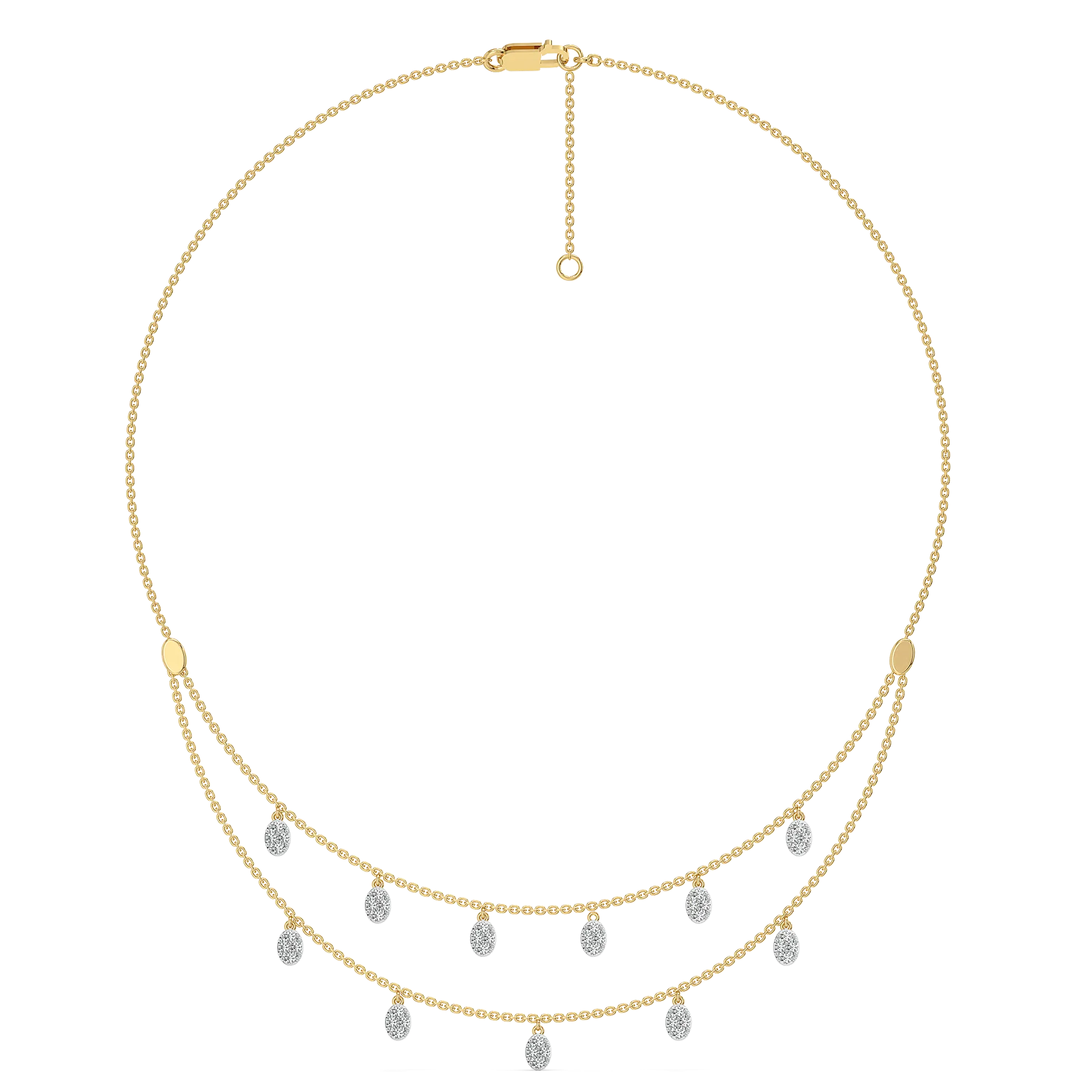 Dancing Details - Lab Diamond Necklace