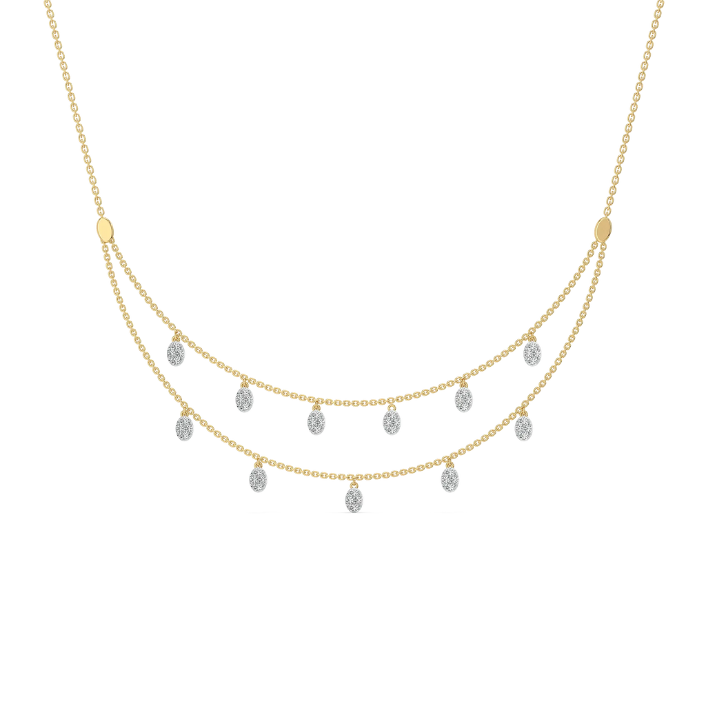 Dancing Details - Lab Diamond Necklace