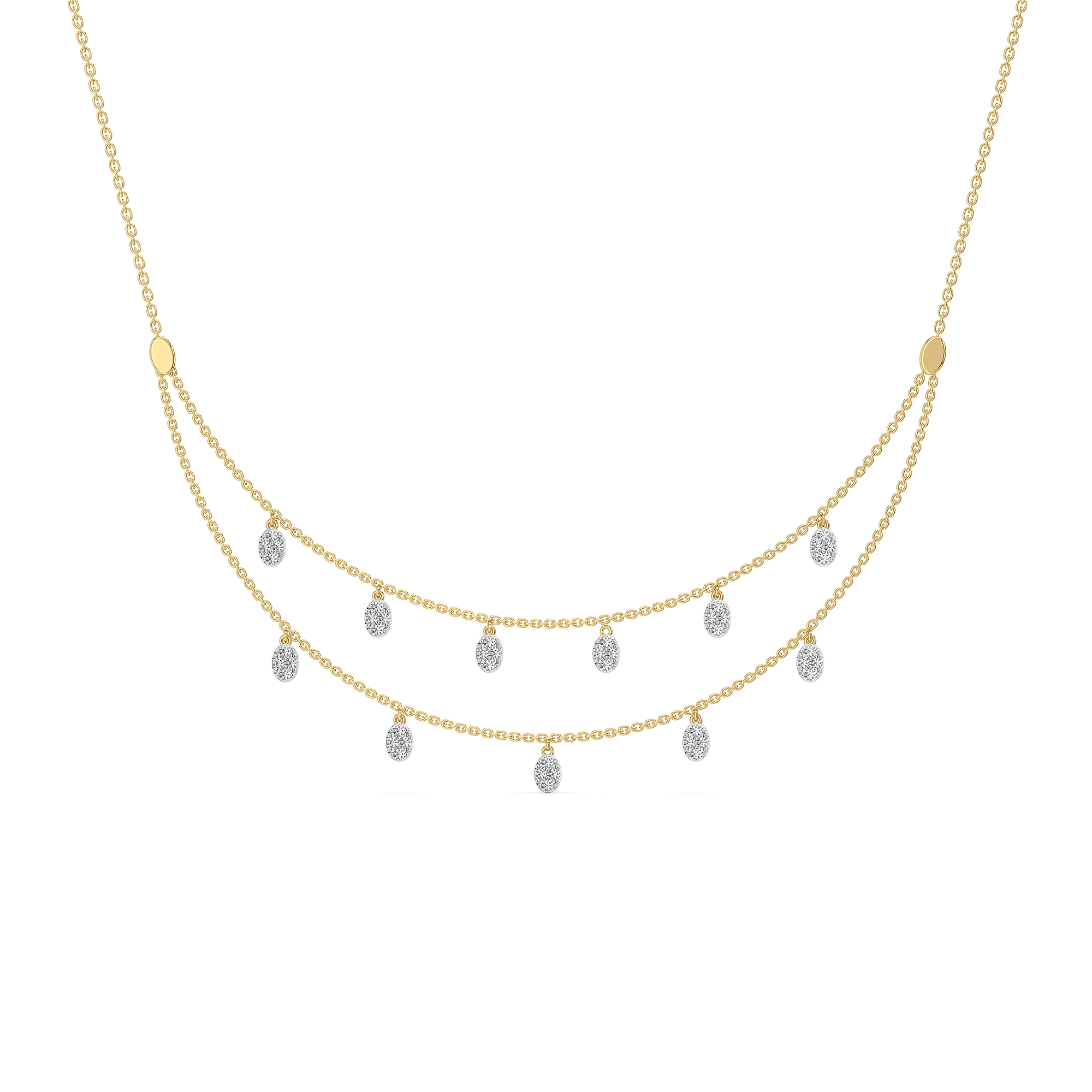 Dancing Details - Lab Diamond Necklace