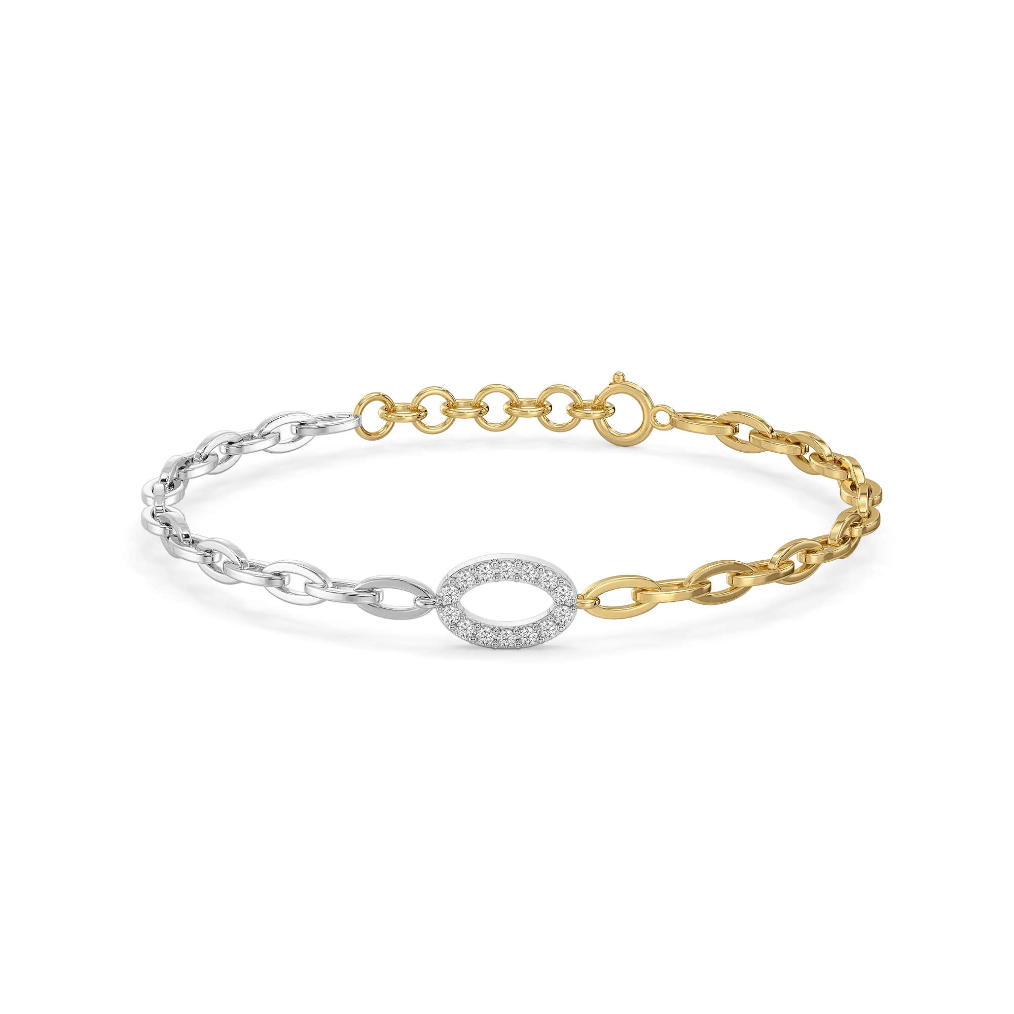 Twined Radiance - Lab Diamond Bracelet Secondary image