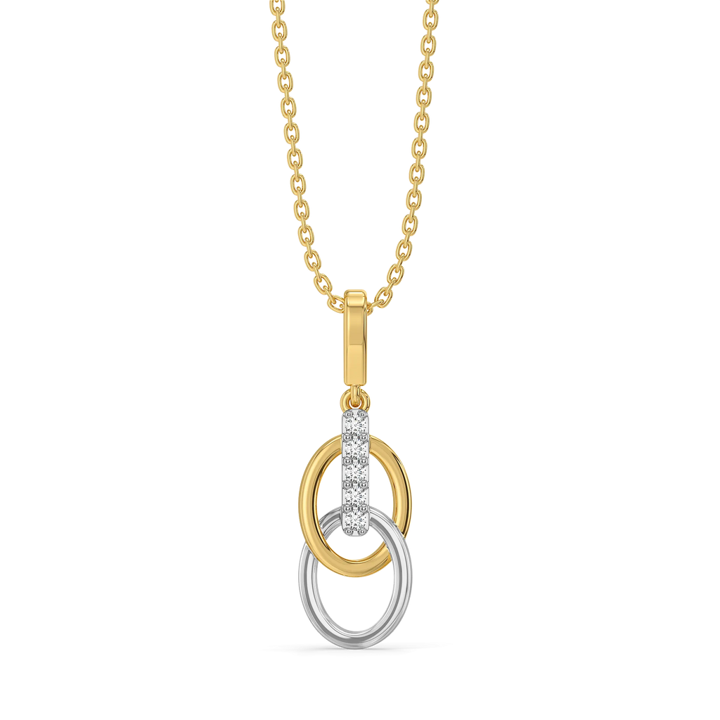 Twined Radiance - Lab Diamond Pendant