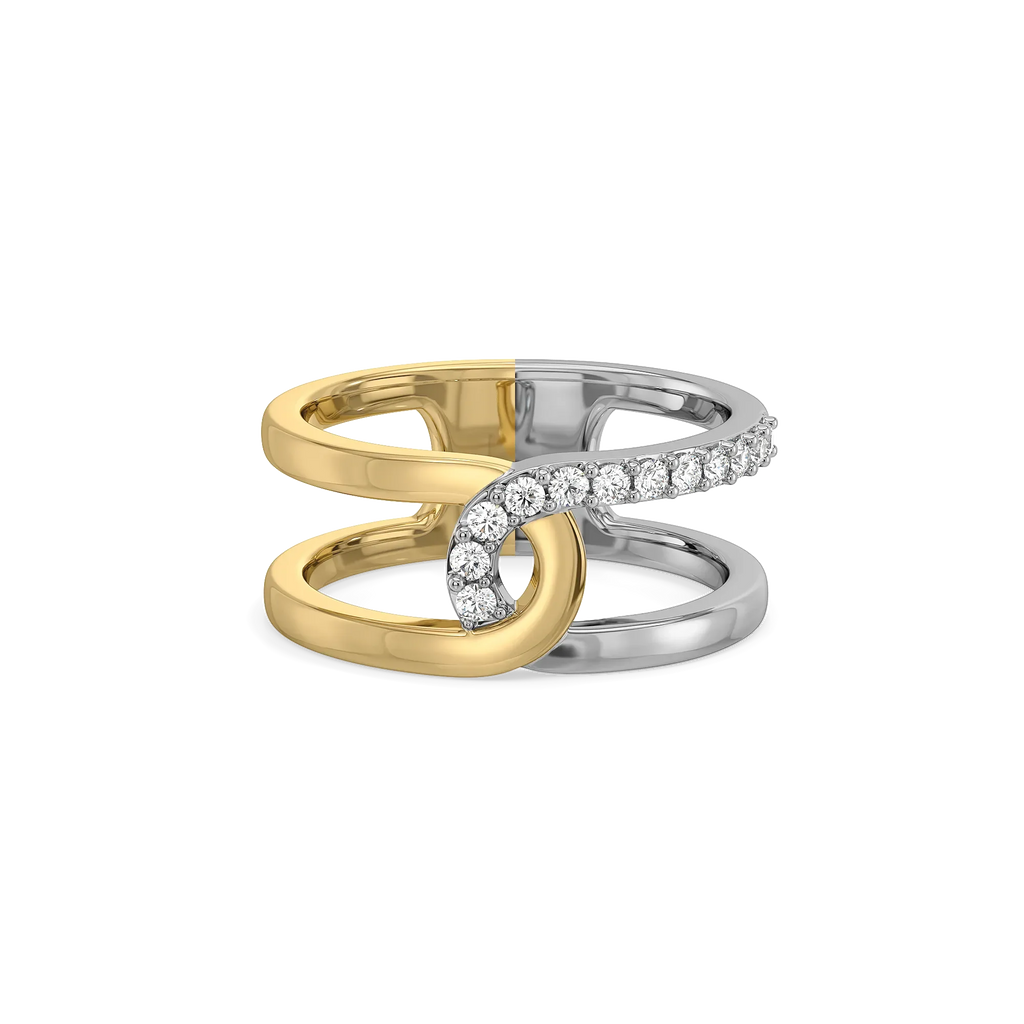 Twined Radiance - Lab Diamond Ring