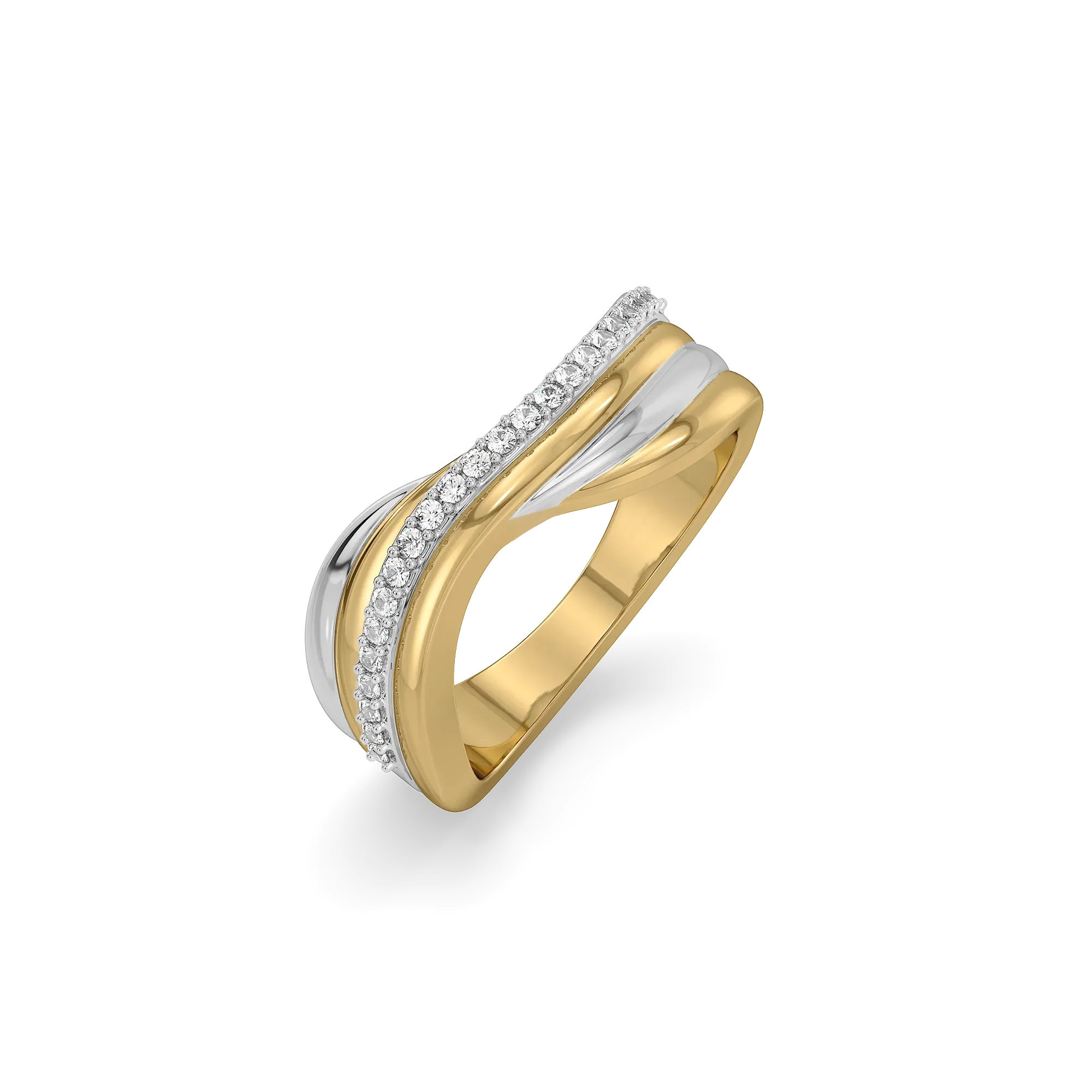 Tonal Rhythm - Lab Diamond Ring Main image