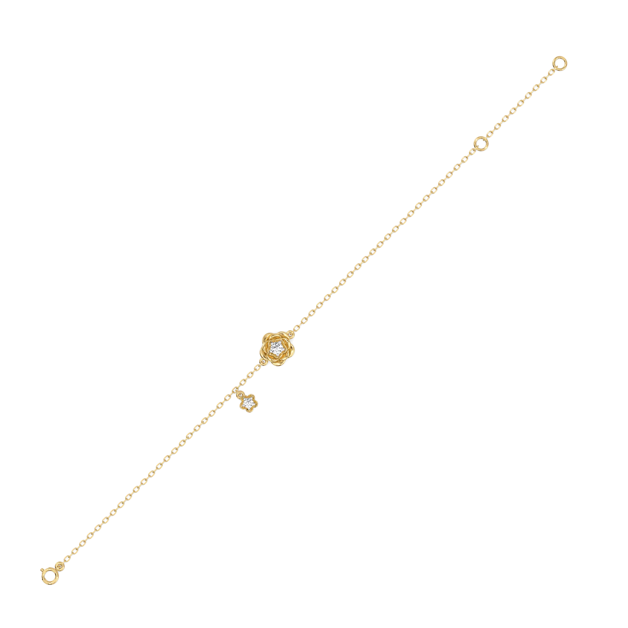 Blush Rosé - Lab Diamond Solitaire Bracelet