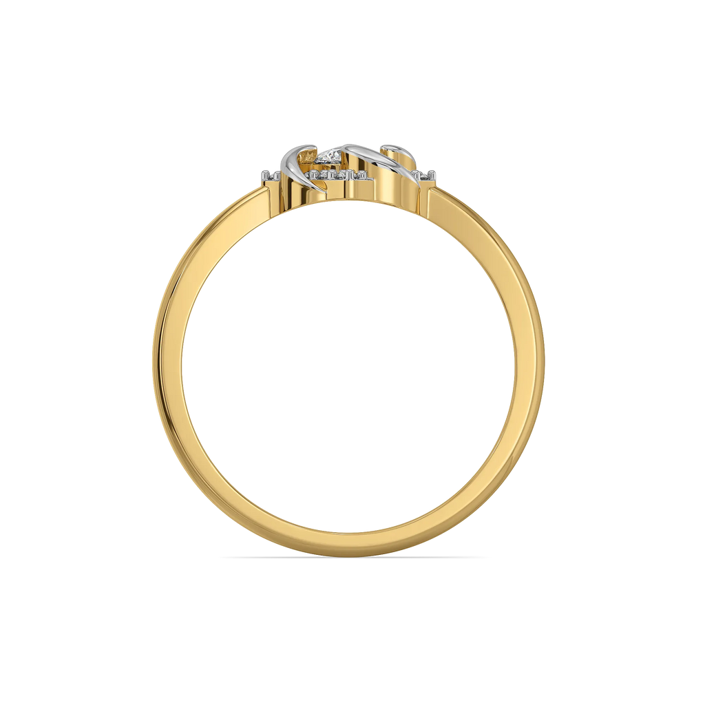 Encased Solitaire - Lab Diamond Rings