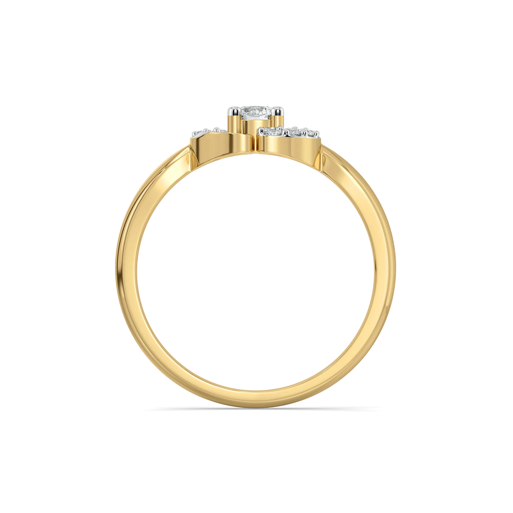 Solitaire Spiral - Lab Diamond Solitaire Ring