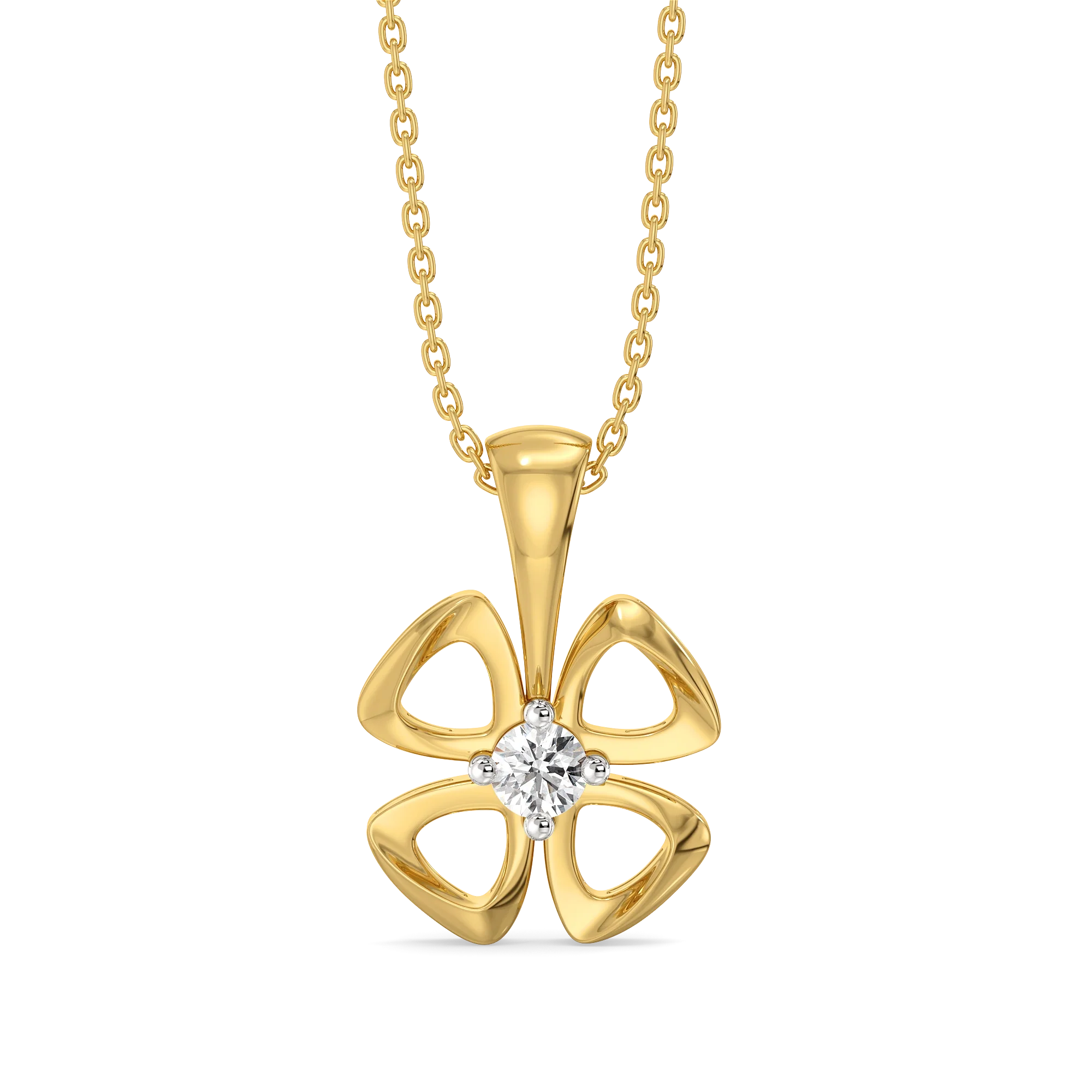 Ever Bloom - Lab Diamond Pendant