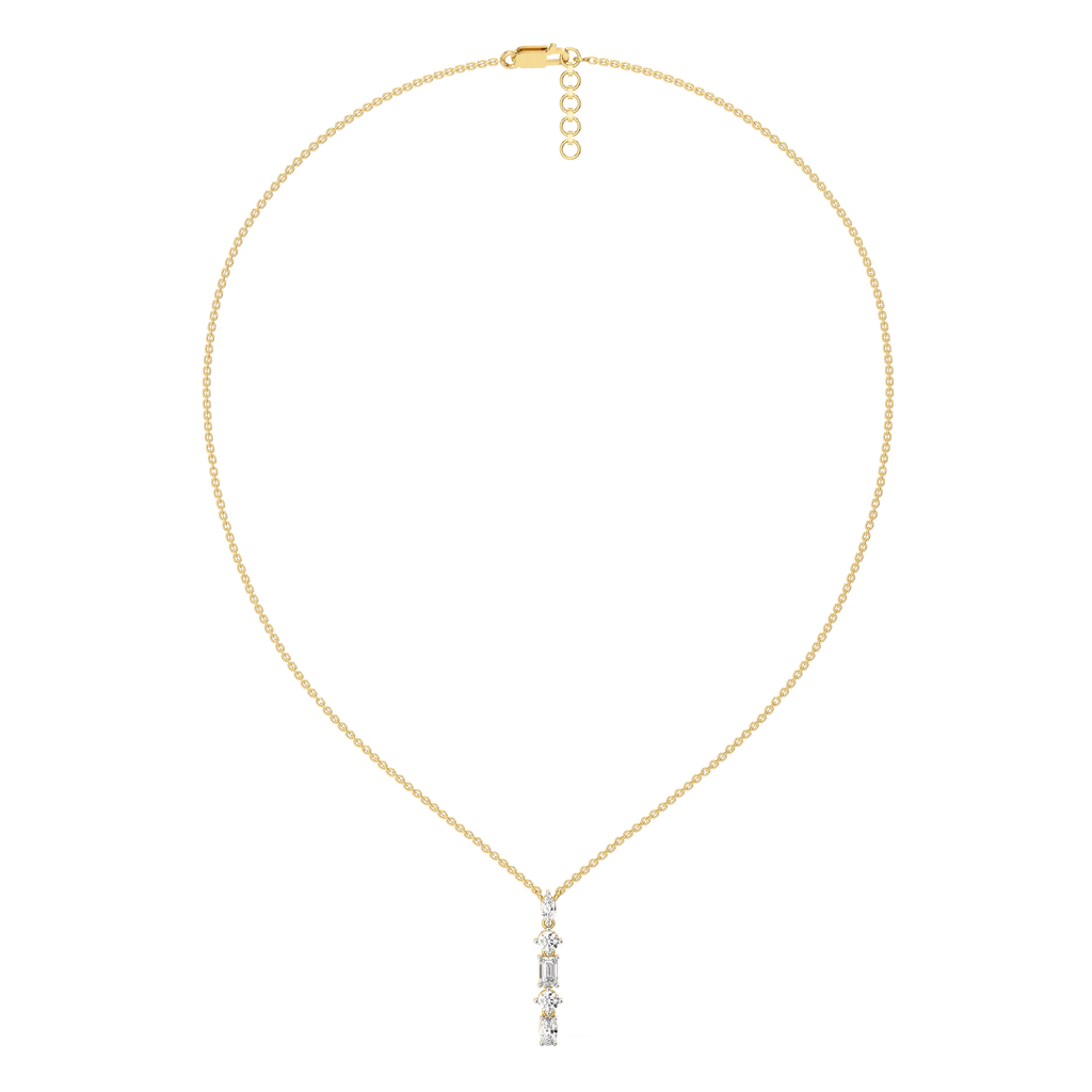 Celestial Line - Lab Diamond Necklace