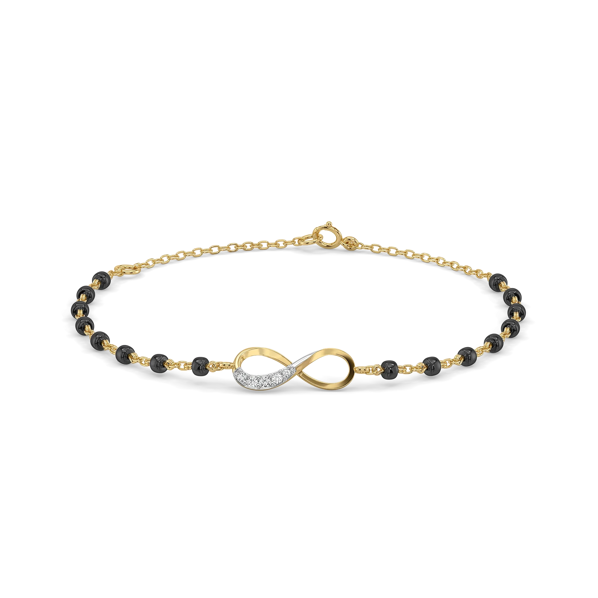 Endless Union - Lab Diamond Mangalsutra Bracelet Secondary image