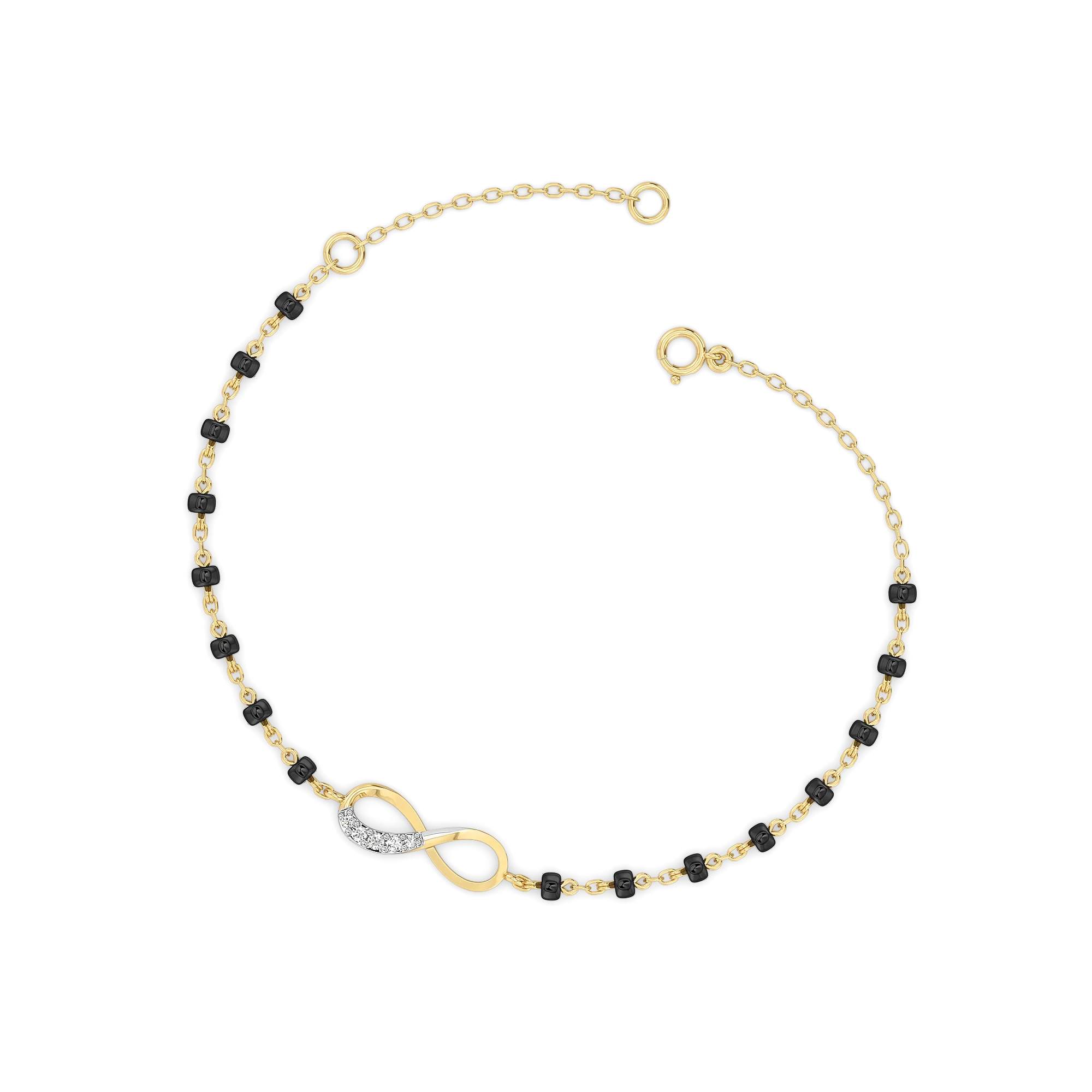 Endless Union - Lab Diamond Mangalsutra Bracelet
