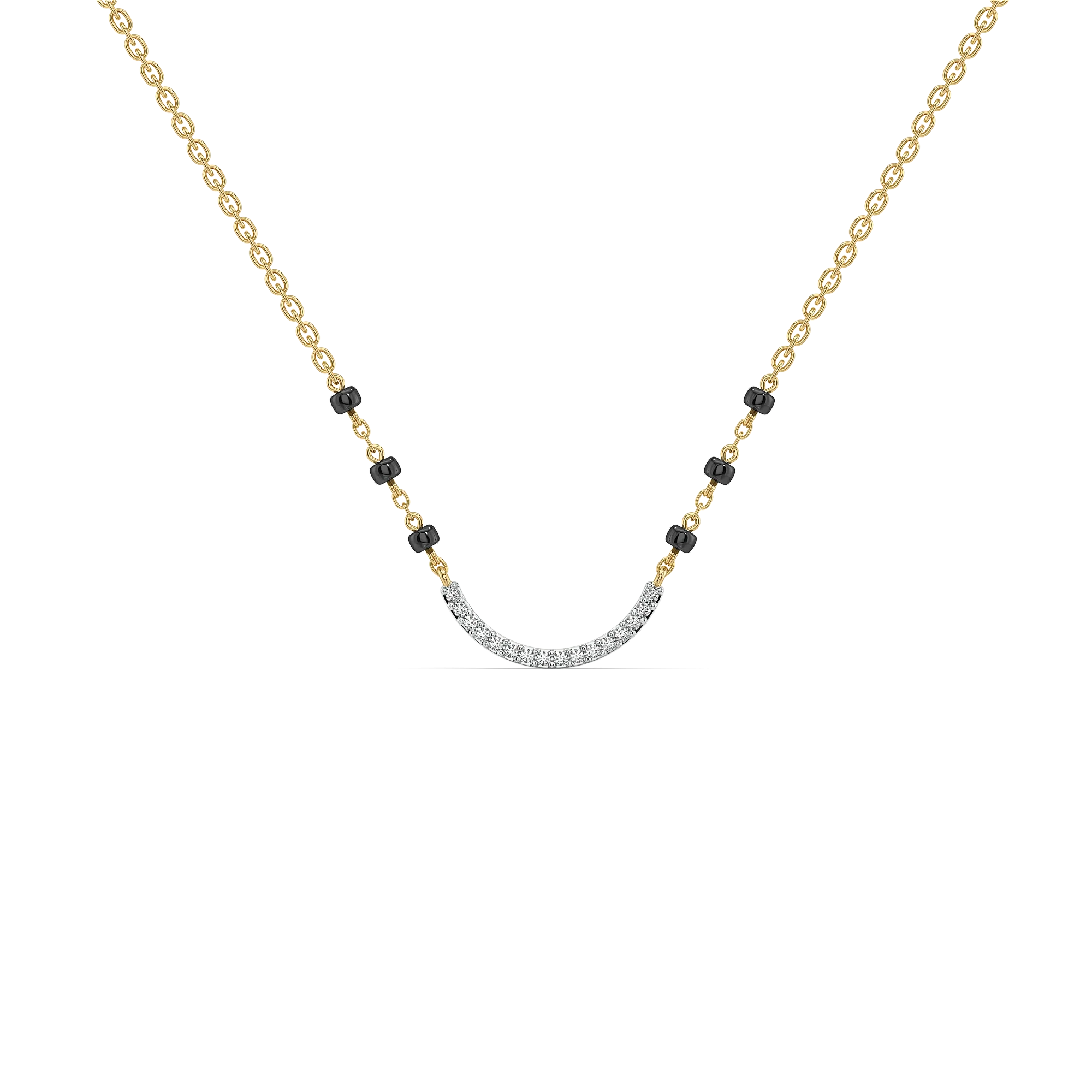 Sacred Arc - Lab Diamond Mangalsutra Necklace Main image