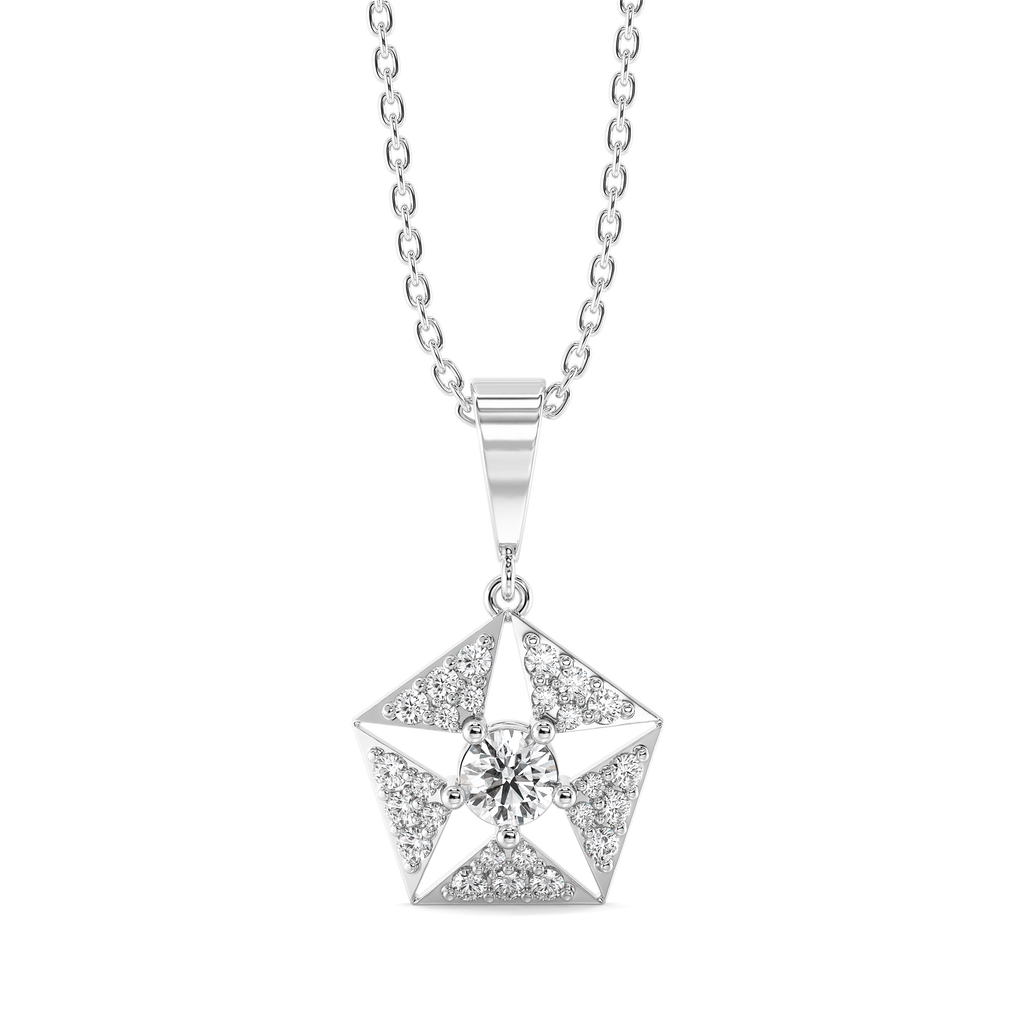 Echo of Light - Lab Diamond Pendant