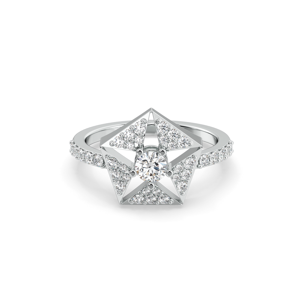 Echo of Light - Lab Diamond Ring