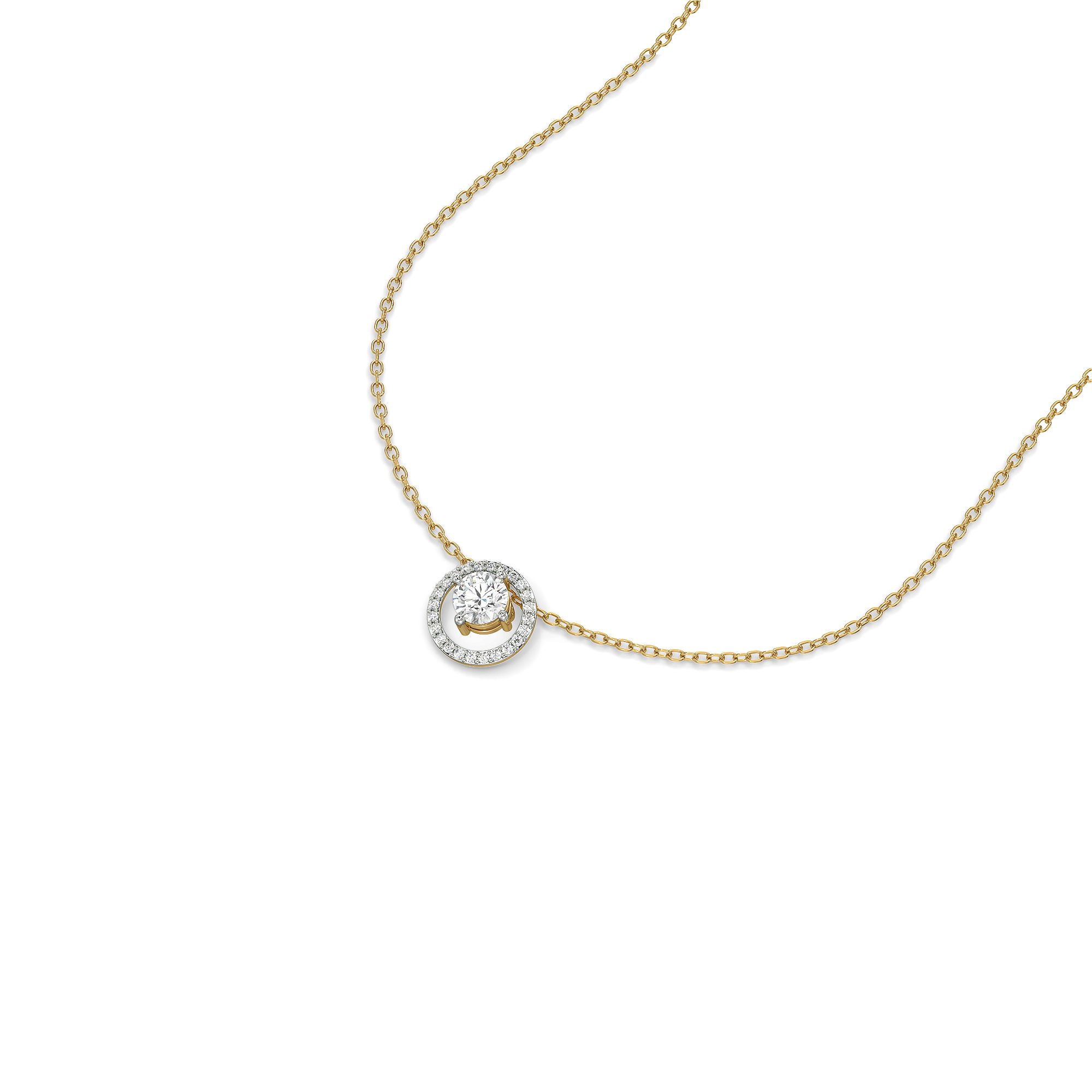 Halo Switch - Lab Diamond Multi-Wearable Necklace