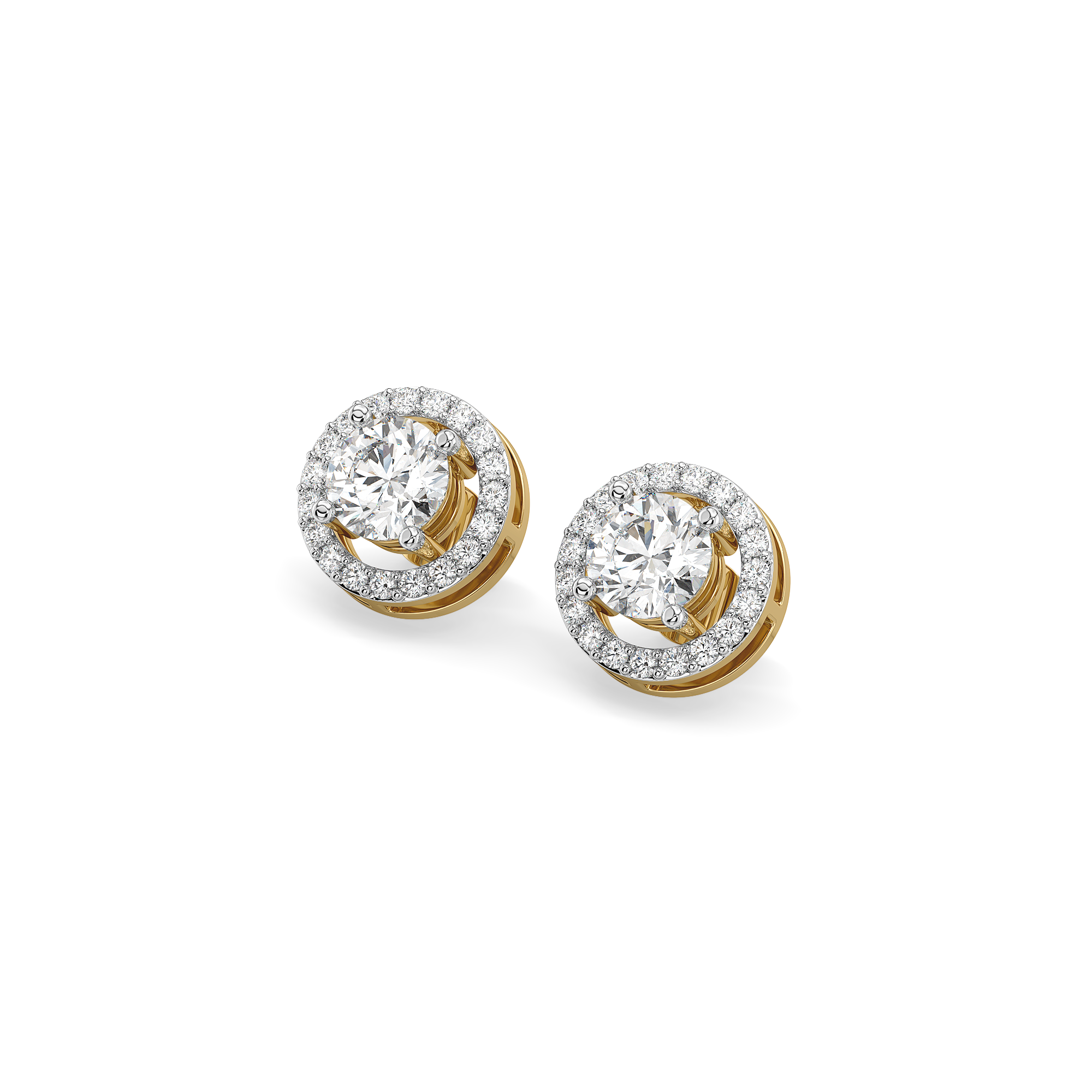 Halo Switch – Lab Diamond Multi-Wearable Stud Main image