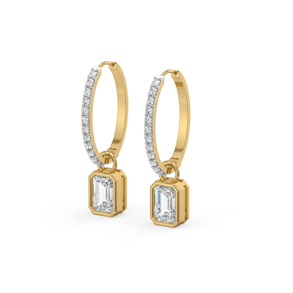 Drop & Go – Lab Diamond Modular Hoop