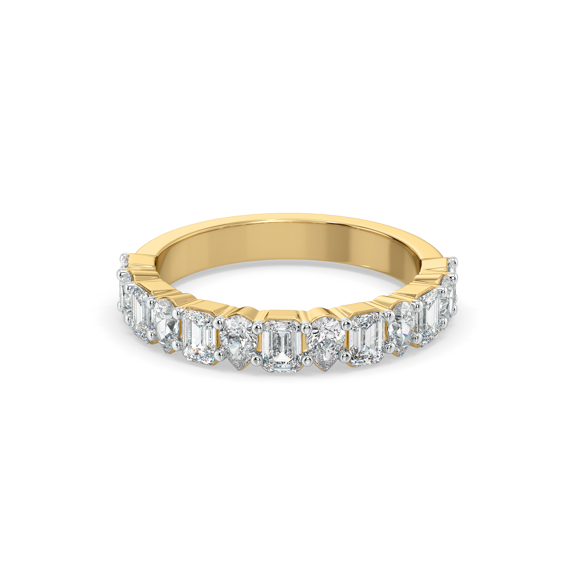 Light Mosaic - Lab Diamond Eternity Ring Secondary image