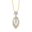 Marquise Mirage - Lab Diamond Pendant