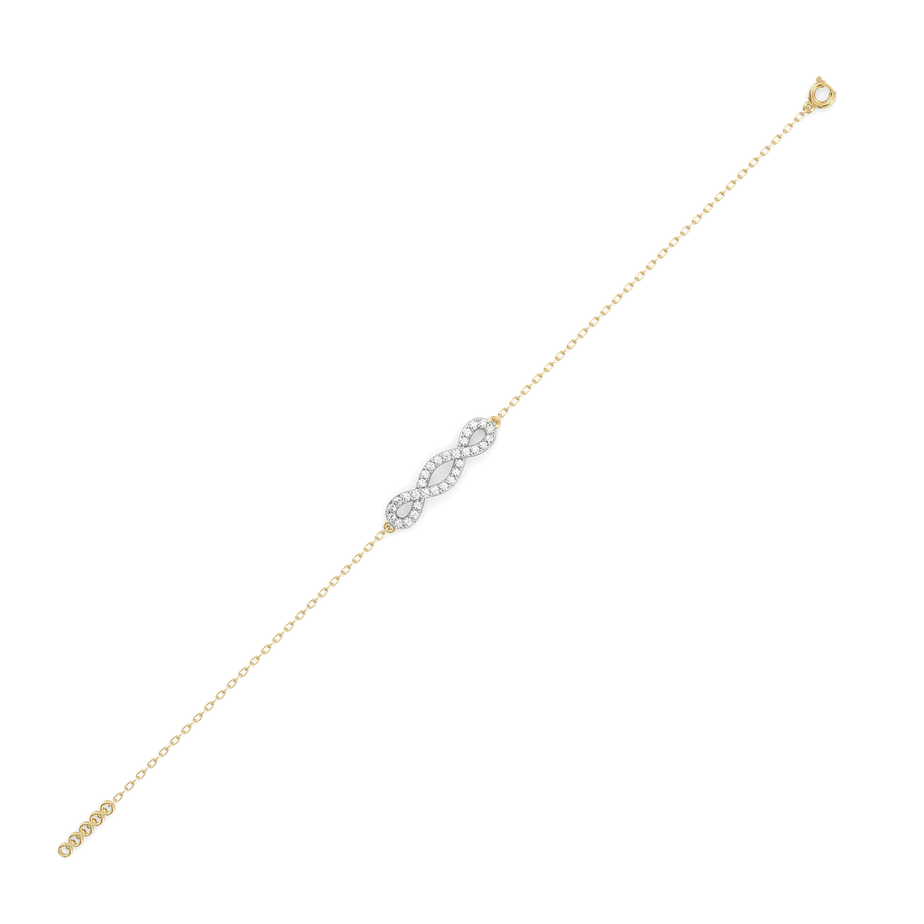 Twinfinity - Lab Diamond Bracelet