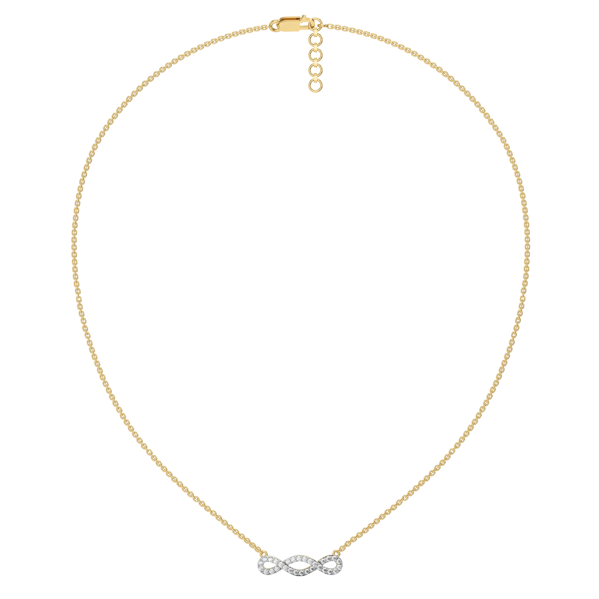 Twinfinity - Lab Diamond Necklace