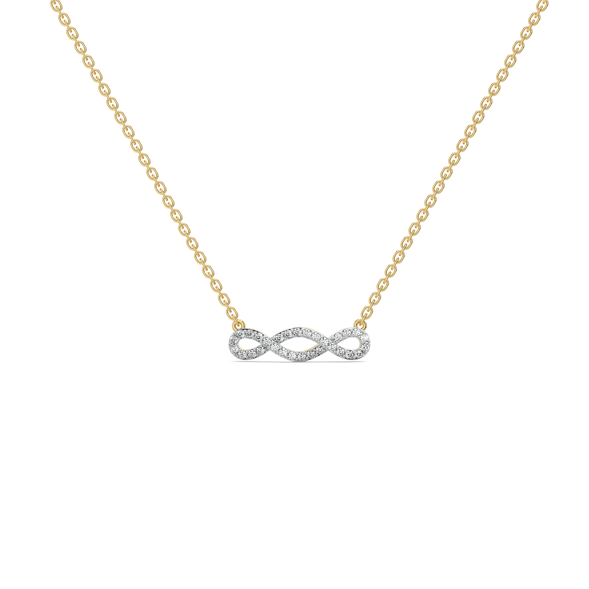Twinfinity - Lab Diamond Necklace