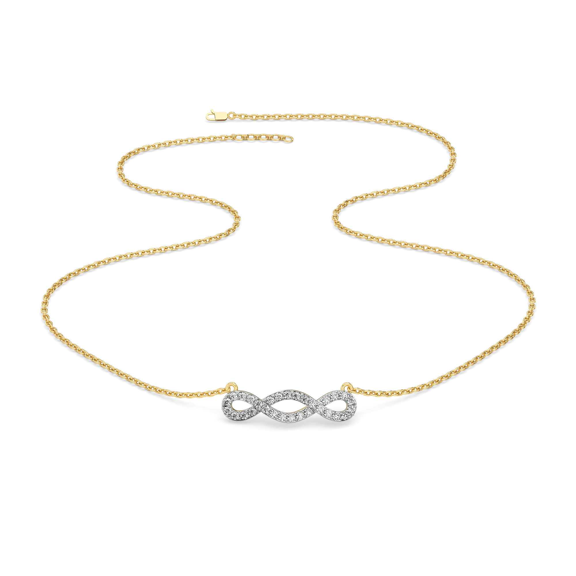 Twinfinity - Lab Diamond Necklace Secondary image