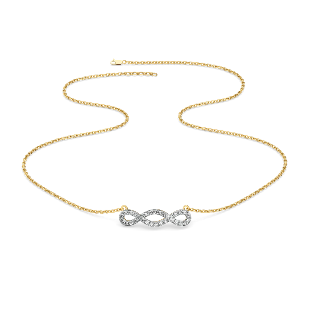 Twinfinity - Lab Diamond Necklace