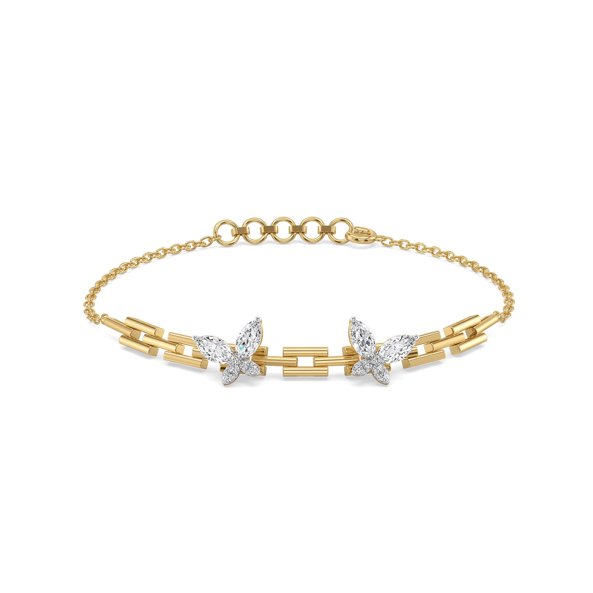 Flutter of Light - Lab Diamond Bracelet Main image