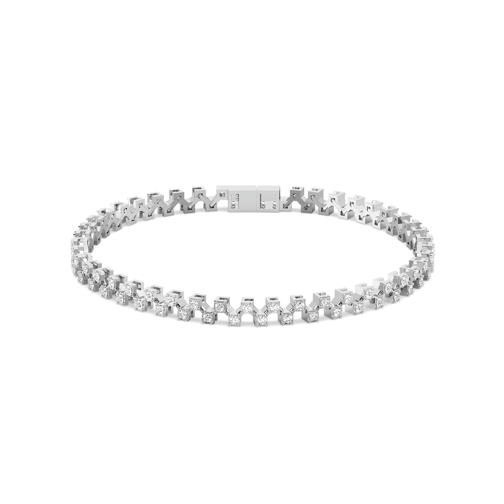 Twilight Row - Lab Diamond Tennis Bracelet Main image