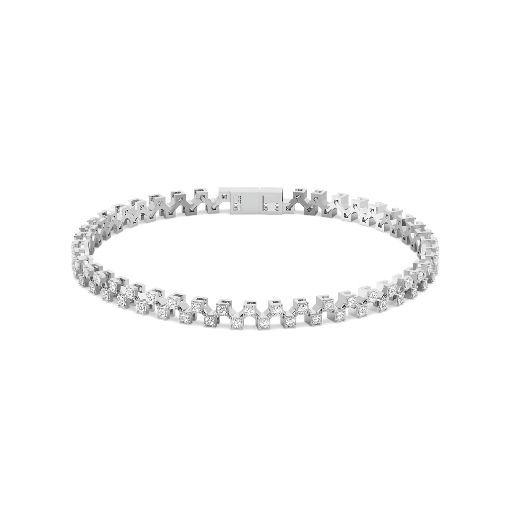 Twilight Row - Lab Diamond Tennis Bracelet